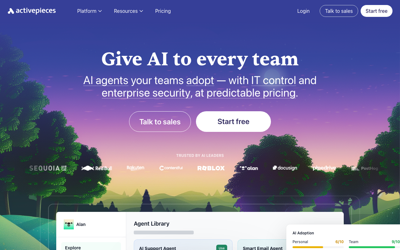 Activepieces screenshot
