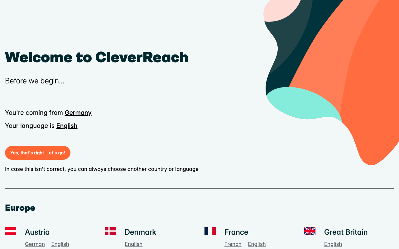 CleverReach screenshot