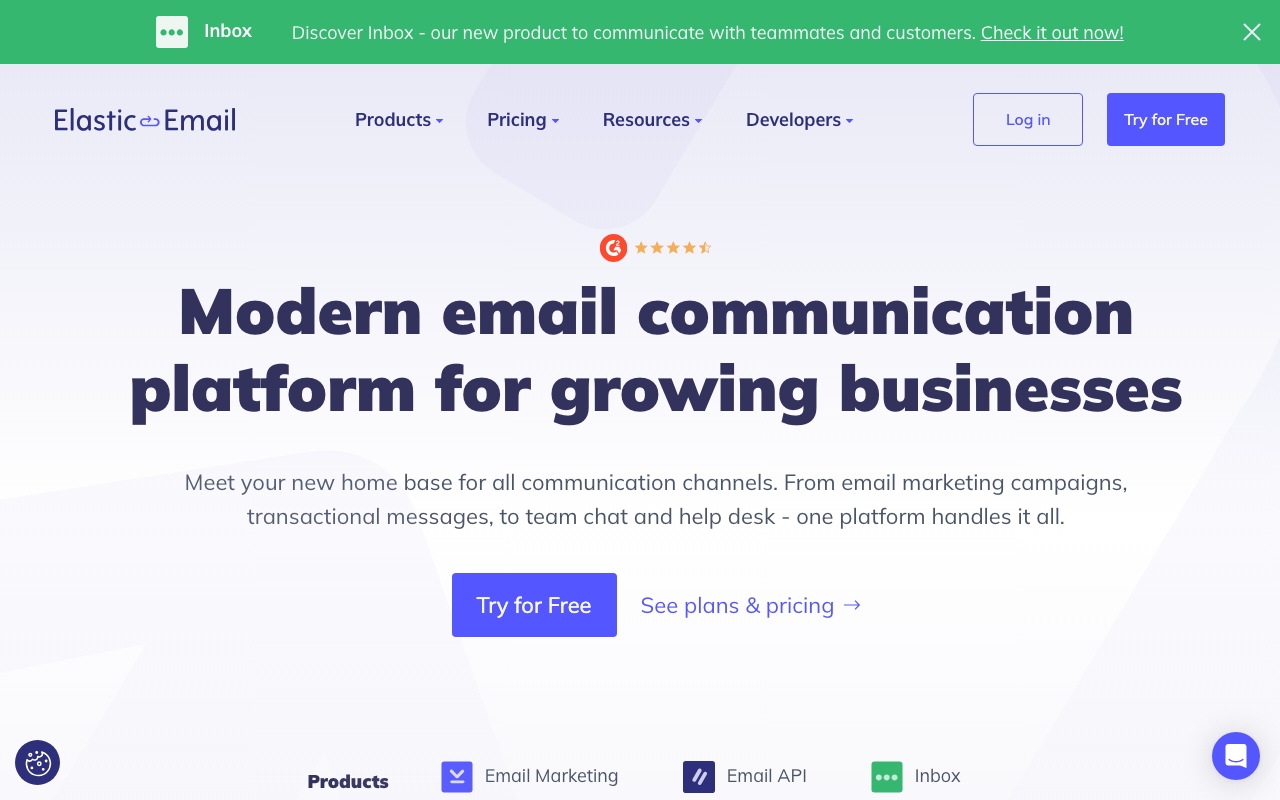 Elastic Email screenshot