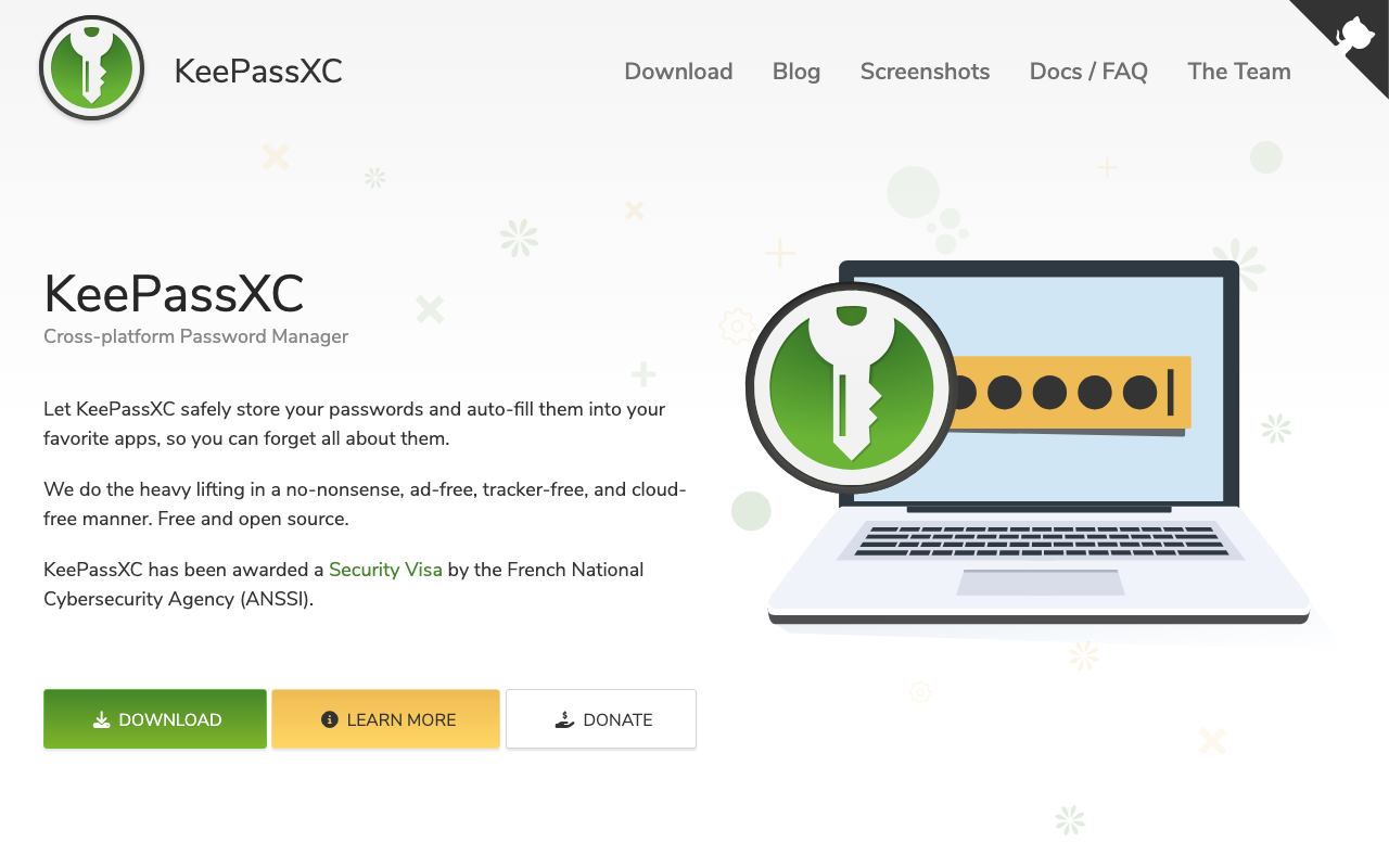 KeePassXC screenshot