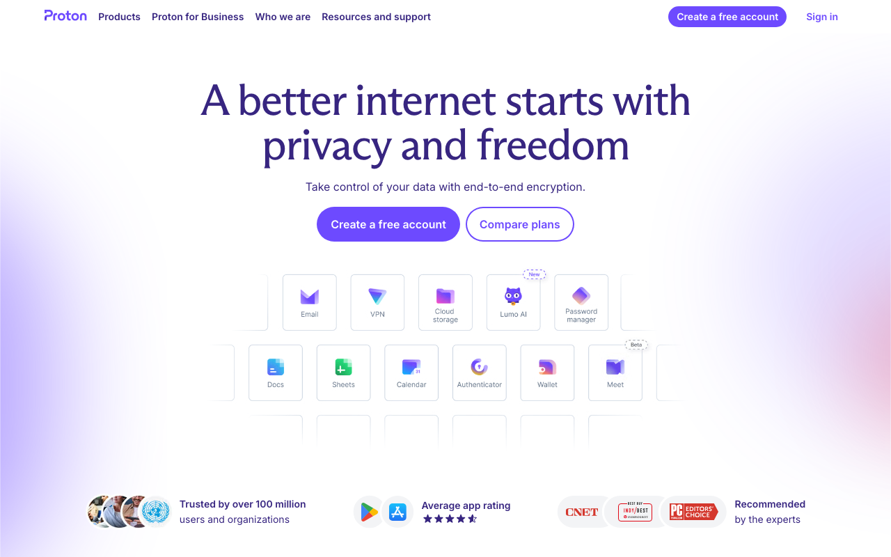 Proton Mail screenshot